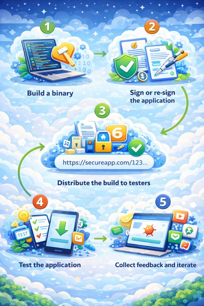 App Distribution Flow